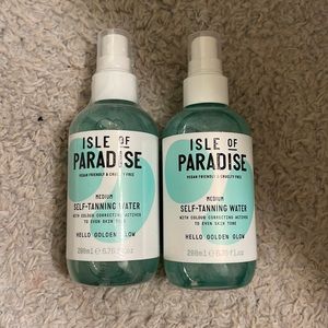 Isle of paradise tanning water